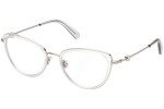 Naočale Moncler ML5148 016 Cat Eye Srebrni