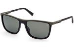 Sunčane naočale Timberland TB9302 02R Polarized Kvadratni Crni