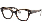 Naočale Ray-Ban State Street RX5486 5989 Cat Eye Havana