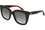 Sunčane naočale Gucci GG0163SN 003 Cat Eye Crni