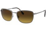 Sunčane naočale Ray-Ban RB3705 916785 Pravokutan Srebrni