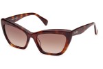 Sunčane naočale Max Mara MM0063 52F Cat Eye Havana