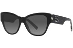 Sunčane naočale Dolce & Gabbana DG4449 3372/P Cat Eye Crni