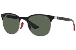 Sunčane naočale Ray-Ban RB8327M F06071 Okrugao Crni