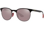 Sunčane naočale Ray-Ban RB8327M F041H2 Polarized Okrugao Crni