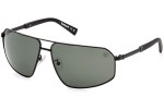 Sunčane naočale Timberland TB9341-H 02R Polarized Pilotski Crni