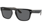 Sunčane naočale Ray-Ban RB4407 673381 Polarized Kvadratni Crni