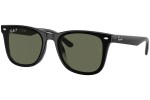 Sunčane naočale Ray-Ban RB4420 601/9A Polarized Kvadratni Crni