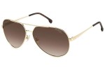 Sunčane naočale Carrera CARRERA3005/S 06J/LA Polarized Pilotski Zlatni