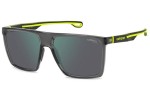 Sunčane naočale Carrera CARRERA4019/S 0UV/MT Flat Top Sivi