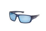 Sunčane naočale Timberland TB00002 90D Polarized Pravokutan Plavi