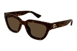 Sunčane naočale Gucci GG1578S 002 Cat Eye Havana