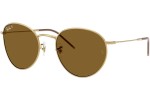 Sunčane naočale Ray-Ban RBR0103S 001/83 Polarized Okrugao Zlatni