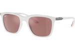 Sunčane naočale Ray-Ban RB4433M F625H2 Polarized Pravokutan Bijeli