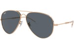 Sunčane naočale Ray-Ban RB3825 9202R5 Pilotski Zlatni