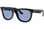 Sunčane naočale Ray-Ban RBR0502SF 667772 Kvadratni Crni