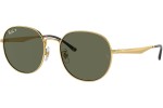 Sunčane naočale Ray-Ban RB3727D 001/9A Polarized Okrugao Zlatni