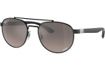 Sunčane naočale Ray-Ban RB3736CH 002/5J Polarized Pravokutan Crni