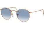 Sunčane naočale Ray-Ban Round Metal RB3447 92023F Okrugao Zlatni