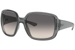 Sunčane naočale Ray-Ban Powderhorn RB4347 653011 Kvadratni Sivi