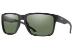 Sunčane naočale Smith EMERGE 003/M9 Polarized Pravokutan Crni