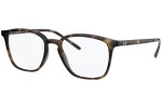 Naočale Ray-Ban RX7185 2012 Kvadratni Havana