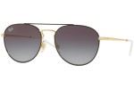 Sunčane naočale Ray-Ban RB3589 90548G Pilotski Crni