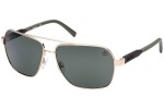 Sunčane naočale Timberland TB9257 32R Polarized Pilotski Zlatni