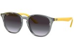 Sunčane naočale Ray-Ban Junior RJ9070S 70788G Okrugao Sivi