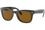 Sunčane naočale Ray-Ban Folding Wayfarer RB4105 657533 Kvadratni Zeleni