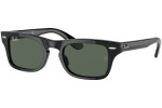 Sunčane naočale Ray-Ban Junior Burbank Jr RJ9083S 100/71 Pravokutan Crni