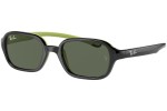 Sunčane naočale Ray-Ban Junior RJ9074S 709471 Pravokutan Crni